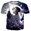 Magliette Toyo cosplay demon killer kochou shinobu t-shirt maschile t-shirt stampato 3d casual t-shirt in stile harajuku abbigliamento da strada topl2404