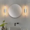 Wall Lamp Nordic Minimalist Bathroom LED Mirror Front Cabinet Dedicated Dressing Table