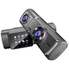 1080P Pixel Car Camera HD Registratie vierbanen Ondersteuning Multi-tage Tachograaf Tachograaf Dual Lens CAR DVR Camera TFT 1.5-inch IPS-scherm