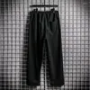 Men's Pants Spring And Summer Drawstring Breathable WideTrousers Beach Solid Color Straight Jogging Trousers Wide Leg For Male