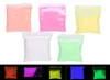 1bag Néon Phosphore Plombe Powder Luminous Nail Art décorations fluorescentes Pigment Glow Pigment Gel Gel Polish Design14303049