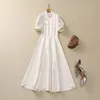 Lässige Kleider Chinesisches Qipao Kurzarm Kleid 240318mx01