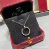 Ударные ювелирные ожерелья для женских ювелирных изделий для женщин v Золотой на с ЧПУ