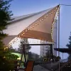 Dekoracje 1PC LED Słoneczny sznur słoneczny światło na zewnątrz wodoodporna dekoracja świąteczna 30 żarówek retro namiot kempingowy Garland Garden Party Fairy Lamp