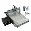 MINI CNC ROUTER 8060Z 3AXIS 4AXIS 1500W AIR COFIL SPING METAL MACHE CNC MACHIN