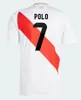 24 25 Jerseys de football du Pérou 2024 Home Away Copa Football Shirts Pizarro Farfan Cueva Eleccion Peruana Cuevas Solano Flores Cubillas Pineau Outdoor Apparel Men Kid Kit Kit