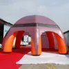 Grande tente d'araignée Inflatabe Spider 10 m de diamètre (33 pieds) Station de fête Gathering Center Trade Show Shelter avec des murs latéraux sur rabais