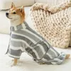 Dog Apparel Warm Bathrobe Soft Comfortable Fast Drying Bath Bags Adjustable Polyester/Coral Velvet Pet Coat