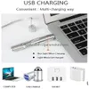 Toys Toys USB Laser LED LED stylo en acier inoxydable Mini rechargeable MTI-Pattern 3 en 1