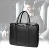 Mis de valeur Mencase Men Men de l'ordinateur portable Business Man Grand Capacité Enseignant Executive Sac Sac côté messager coréen