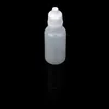 50pcs 15 ml/20 ml/30 ml/50 ml Großhandel Augen Flüssigentropper nachfüllbare Flaschen leere plastische quetschbare Reisefarbe