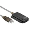 3in1 USB 2.0 IDE SATA 5.25 S-AT 2,5 3,5 tum hårddiskskiva HDD-adapterkabel för PC-bärbar datorkonverterare