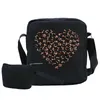Bag Small Rossbody For Women Men Dog Heart Printed Fashion Canvas Mini Shoulder Bags Cartoon Cute Retro Teen Purse Handbags