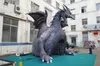 7mH (23ft) with blower Outdoor Decor Giant Inflatable Balloon Dragon Tunnel For Event Decoration