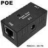 1000/100 Mbps 5V 12V 24V 48V/1A POE Iniettore Splitter di potenza per la fotocamera IP Accessori del modulo Adattatore POE