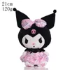 En gros de Kuromi Cross Drying Plush Toys, des partenaires de jeu pour enfants, des cadeaux de la Saint-Valentin pour les copines, décoration à domicile