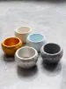 Bougies mini-moules en vase en silicone moules en béton pour plantes Poux de doigts de fleur moules de bol en plâtre moules de bougie