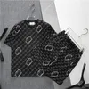 Erkek Trailsits Tişört Setleri Lüks Tasarımcılar Baskı Mektubu Moda Spor Giyim Takım Erkek Giysileri Yaz Koşu Giyim T-Shirt Kısa Kollu Spor İki Parçalı M-3XL