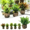 装飾的な花ヒマワリの装飾オフィスの装飾人工フェイク植物家庭用偽の木製の鉢植え植物シミュレートされた盆栽