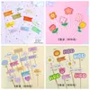 Fournitures de fête Bougies d'anniversaire DIY Baby Girl Cupcake Topper Cake Flags Kids Boys Wedding Bride Brike Decor