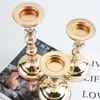 Candle Holders 1 Pc Single-headed Metal Romantic Wedding Props Ornaments Wrought Iron Holder Living Room