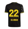 23 24 110th Soccer Jerseys Dortmund Borussia F.Nmecha 2023 2024プレーヤーフットボールシャツSancho Reus Bellingham Hummels Reyna Brandt Men Kit Maillot De Foot 16-4XL