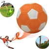 Sport Curve Swerve Soccer Ball Football Toy Kickerball för pojkar och flickor perfekt för utomhus inomhusmatch eller spel 240415