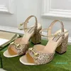 Elegante zomer goud vrouwen sandalen schoenen mid-hiel leer goud roze zwarte gladiator sandalias dikke hakken dame dagelijks comfort wandelen