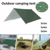 5x 4x 3x Markise wasserdichte Tarp -Zelt -Schatten Ultraleicher Garten Baldachin Sonnenschutz im Freien Camping Tourist Strand Sonnenunterkunft 240416