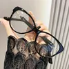 Okulary przeciwsłoneczne kota oko do czytania okulary kobiety mężczyźni moda