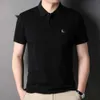 Fred Polo Perry Men Designer T-shirt T-shirt de qualité Top de qualité Polos de mode de luxe T-shirt à manches courtes Men Nouveau Silk Coton Styles de broderie de cou rond décontracté