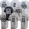 22 Juan Soto Custom Baseball Jersey 2024 Aaron Juiz Anthony Volpe Rizzo Giancarlo Stanton Gerrit Cole Marcus Stroman Yankes Derek Jeter Alex Verdugo Gleyber Torres