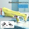 Elektrische Wasserpistole Spielzeug Vollautomatische Sommerinduktion Wasser absorbieren Hightech Burst Water Gun Beach Outdoor Fight Toys 240420