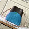 Designer Leather Tote Bag Women Crossbody Drawstring Bags Luxurys Reversible Fanny Pack Chain Shoulder Bucket Bag