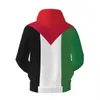 Heren Hoodies Sweatshirts Palestina 3D Fleece Hoodie Polter warm met pocket er zachte mannen vrouwen sweatshirt unisex casual pullover hoodies d240429