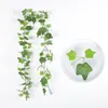 Decoratieve bloemen Natuurlijke stijl Leaf Vine herbruikbare realistische gesimuleerde voor herfst thuisfeestdecoratie