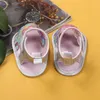 Sandals Baby sandals childrens fish scale pattern anti slip shoes summer walking shoes 3-9 months oldL240429