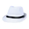 Breite Krempelnhüte Eimer Hüte Sommerwäsche atmungsaktive Sunhat Jazz Hut kleiner Outdoor Sonnenhut Herren Gürtel C Western Cowboy Hut Panama Hut J240429