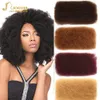 Joedir Brazilian Remy Hair Afro Kinky Curly Culk Human Hair для плетений дреды волосы вязание крючком волосы 10-22 240423