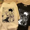 Camiseta para mujeres Camiseta para mujer Y2K Kawaii Top Hunter X Camiseta Hunter Killua Zoldyck Anime Camiseta de manga corta Camiseta para mujer Camiseta para mujer2404