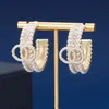 Merkontwerper Hangers kettingen oorstudeer roestvrijstalen staalr choker hanger micro -inlays oorrang ketenen sieraden accessoires