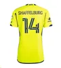 2023 2024 MLS Nashville SC Soccer Jersey The 615 Kit Man Major League 23/24 Football Shirt Primary Home Yellow Away Man In Black SURRIDGE MUKHTAR BOYD SHAFFELBURG MOORE