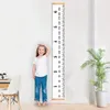 Dekorative Figuren 1PC übertragen Lineal Wanddekoration für Kinder Baby Wachstumshöhe Diagramm Leinwand entfernbarer Kinderzimmer