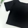 Kobiety dla kobiet seksowna czarna t-shirt z grunge kobiety meksykańska piłka nożna dziewczyna uprawa topów letnie vintage swobodny sport krótki rękaw Y2K streetwear