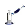 phoenix glass Freezable Coil Tube bong glass water pipe with matrix bongs build a bubbler hookahs smoking heady