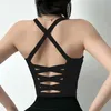 Aktive Unterwäsche Cloud Hide Sexy Back Shirt Fitness Sport Bra Fitnessstudio Workout Yoga Crop Top Home Übung Unterwäsche Fahrrad Radfahren Rennen Sportbekleidung D240508