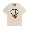 Designer T-shirt femmes chemises mange-chemise tee classique double g-lettre imprimée t-shirt à manches courtes décontractées hommes
