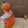 Одежда поставлен новый детский стиль тыквы в целом малыш милый блумер Хэллоуин H240429
