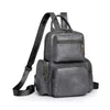 Schooltassen PU Leather Small Backack Chest Pack schoudertas voor reizen en dagelijks gebruik