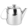 Sets Coffee Pot Teapot Stainless Steel Kettle Cold Water Jug Short Spout for Hotel Restaurant32oz(approx. 850ml)
